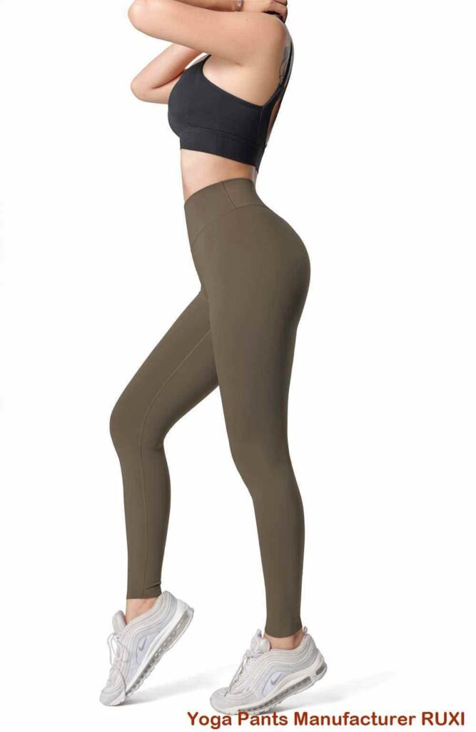 Leggings de cintura alta con bolsillos para mujer RUXI