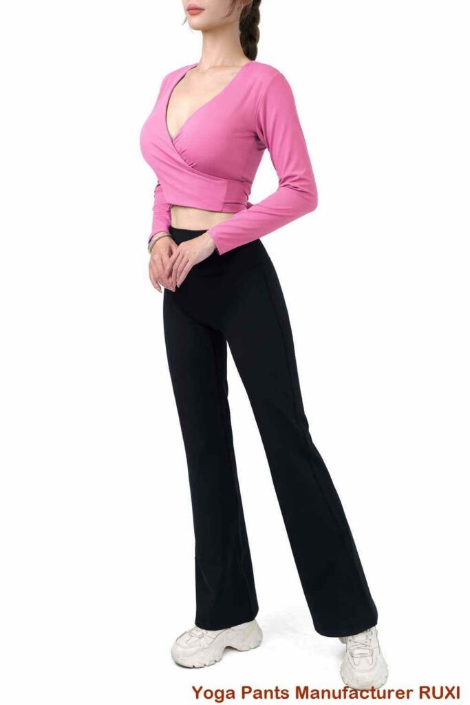 Top de yoga blanco Ropa deportiva cómoda y elegante RUXI
