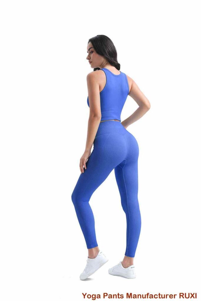 Pantalones cortos de yoga holgados para mujer RUXI c3472