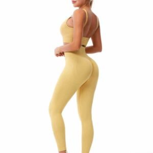 Pantalones de yoga con cintura en V RUXI c487