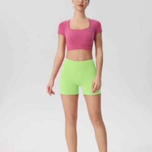Pantalones elegantes con cintura plegable para mujer RUXI