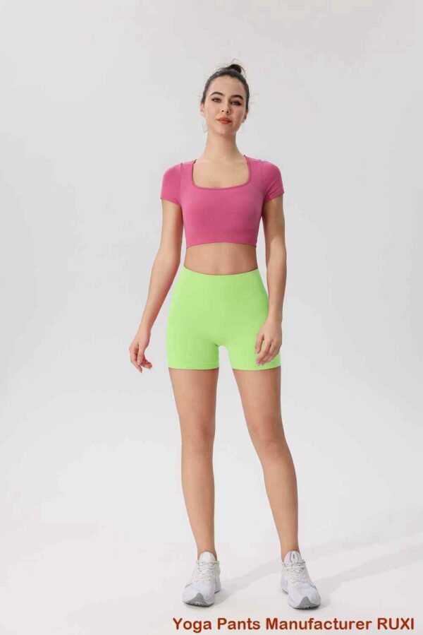 Pantalones elegantes con cintura plegable para mujer RUXI