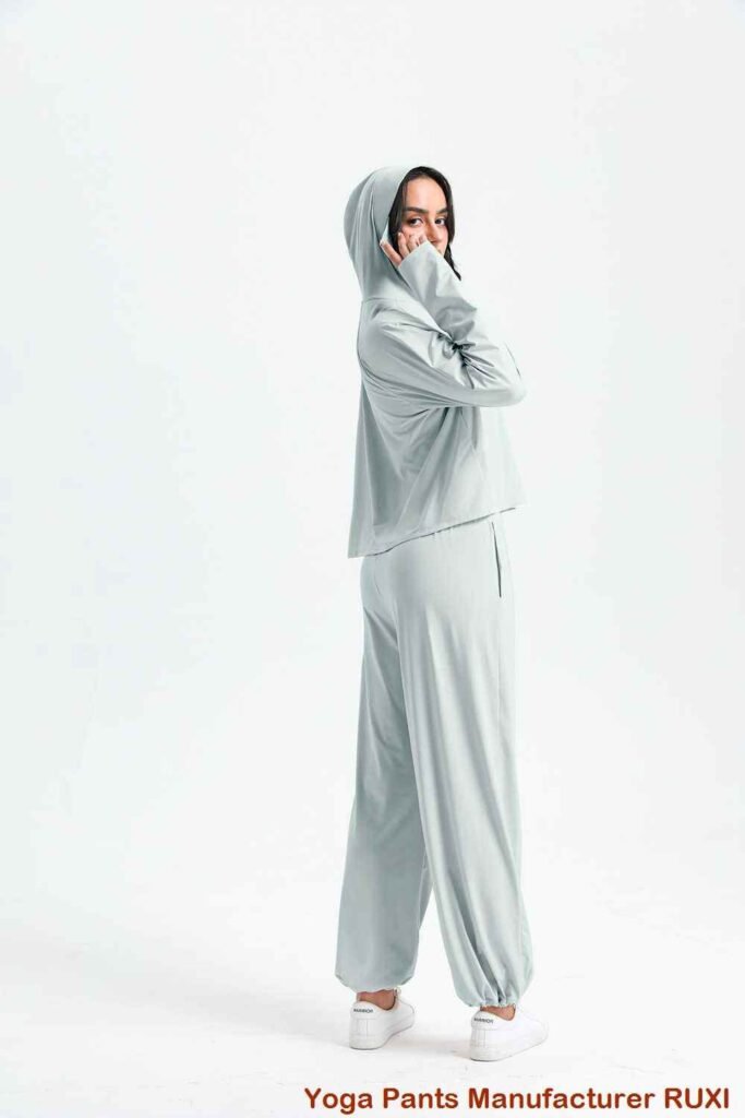 Pantalones cortos de yoga de algodón para hombre RUXI