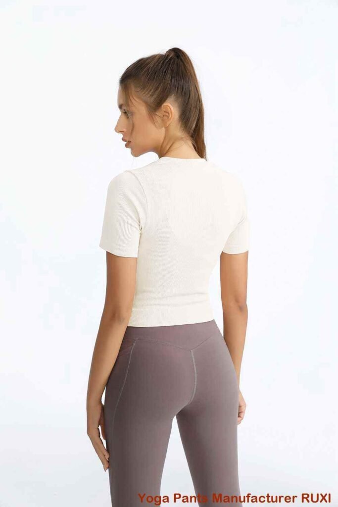 Pantalones cortos deportivos 2 en 1 para mujer RUXI c2990