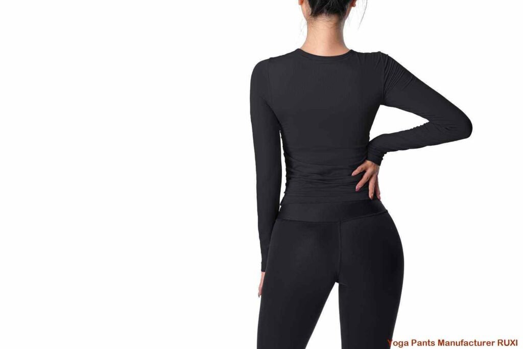 Pantalones cortos deportivos de cintura alta RUXI c3012
