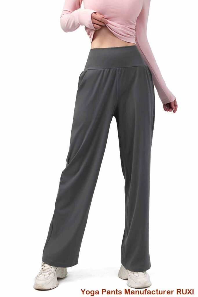 conjunto de yoga acanalado RUXI c659