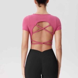 sujetador deportivo con espalda abierta RUXI c1005