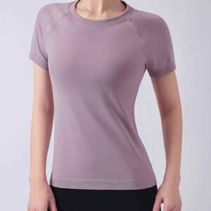 Sujetador deportivo de alto impacto color burdeos RUXI