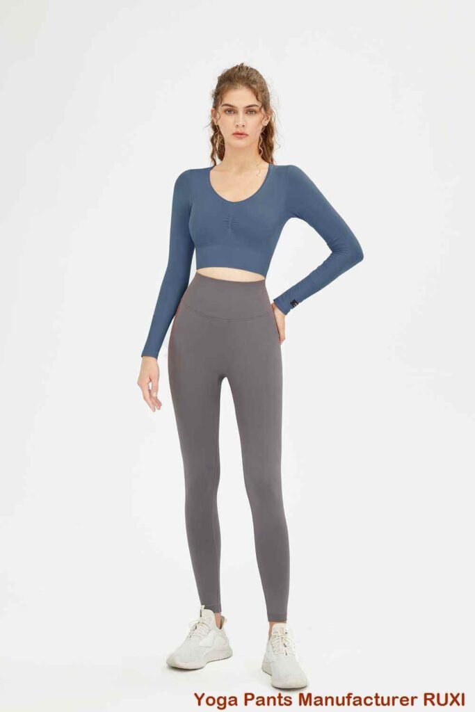 Leggings de invierno cómodos con bolsillos para mujer RUXI