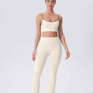 Pantalones cortos deportivos negros para mujer RUXI c2046