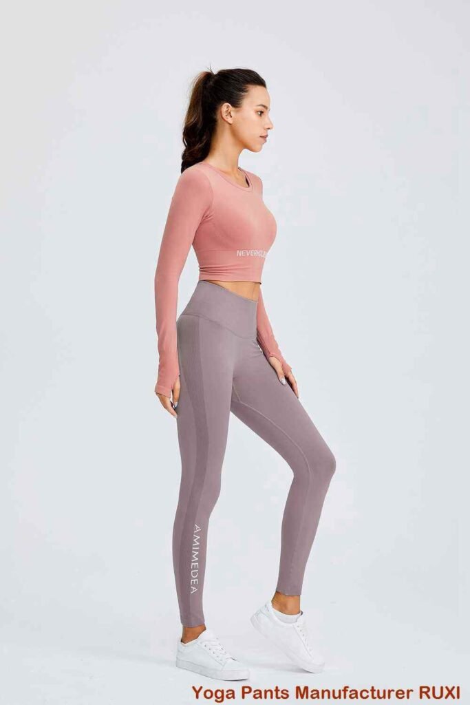 Pantalones cortos de running color coral para mujer RUXI