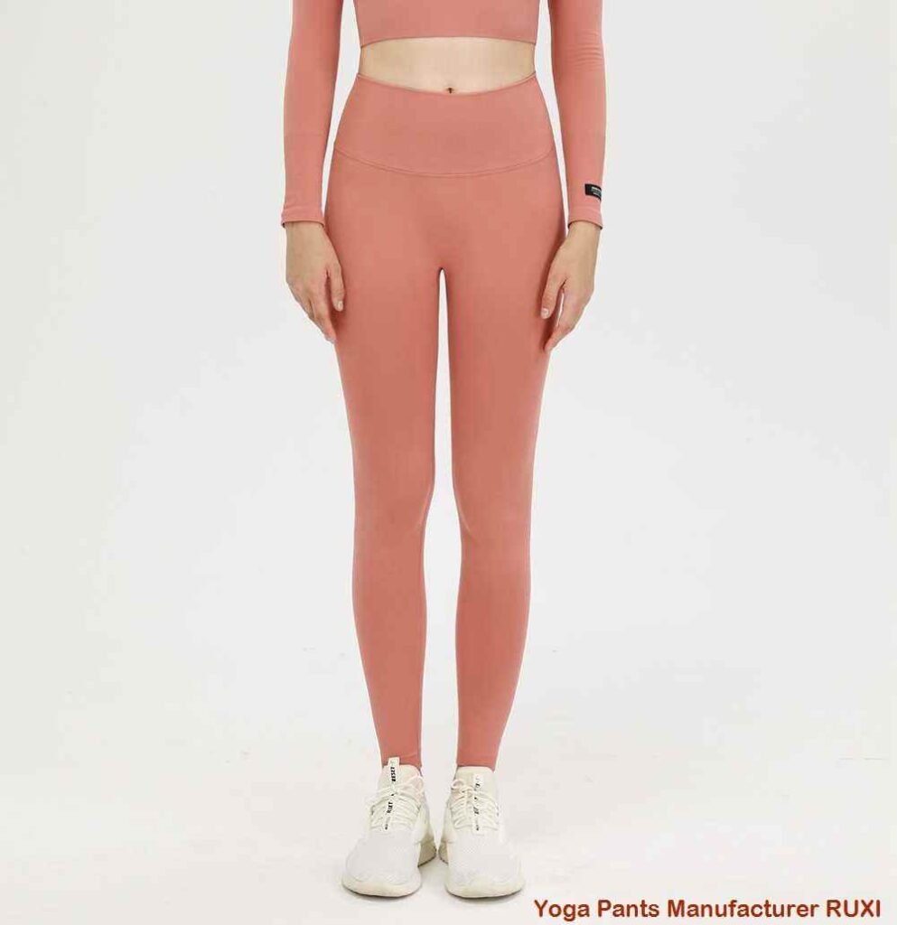 Pantalones de yoga ecológicos y ecológicos para mujer RUXI