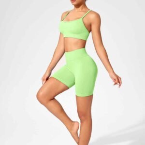 Pantalones de yoga blancos cómodos