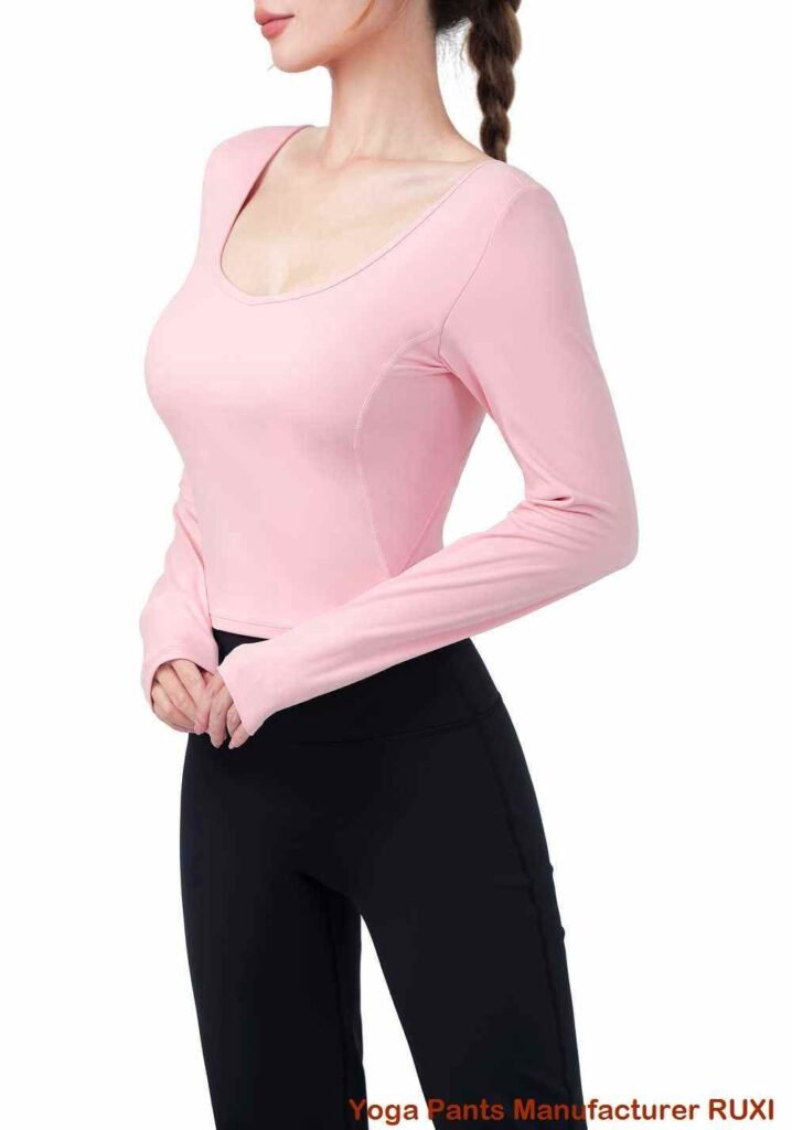Pantalones cortos de yoga de ajuste cómodo para mujer RUXI