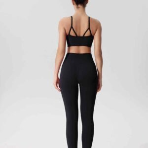 pantalones de yoga negros RUXI c09