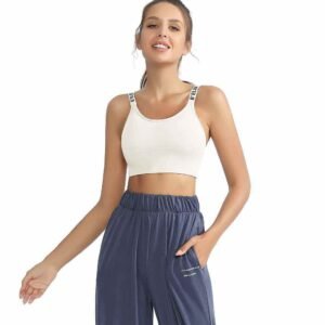 Pantalones de yoga de pierna ancha de talla grande RUXI