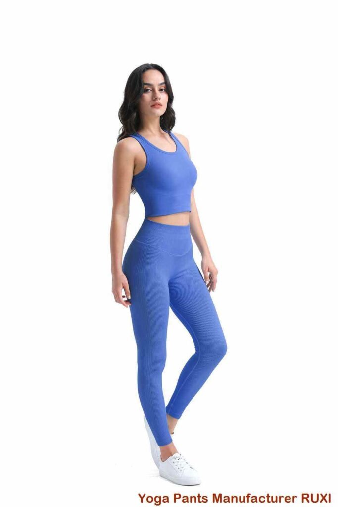 Leggings de cintura alta a prueba de sentadillas RUXI c820