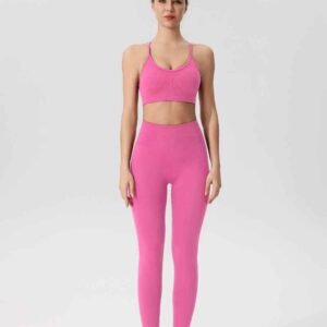 Pantalones de yoga de pierna ancha ComfortFit para mujer